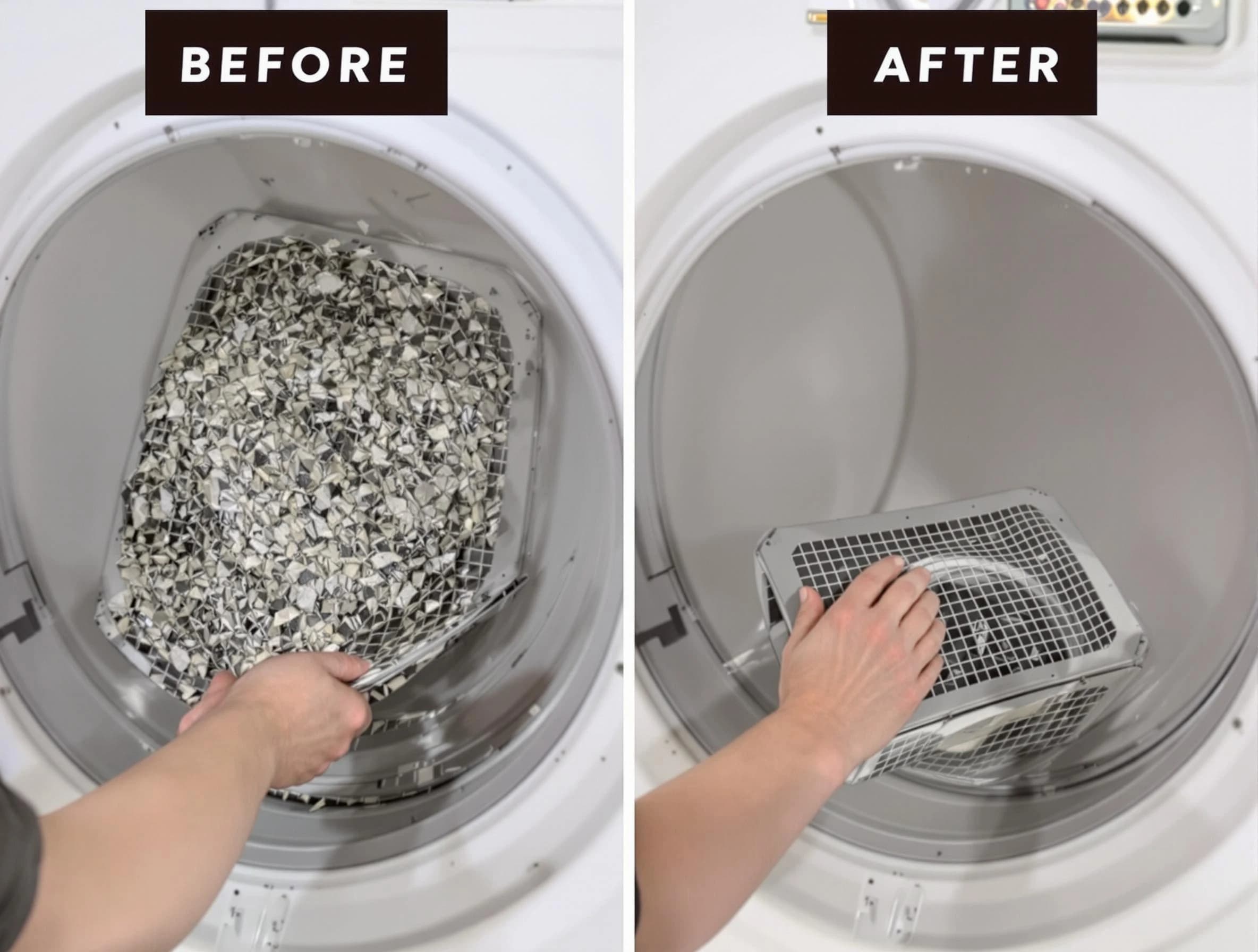 Professional lint trap cleaning by Stonecrest Dryer Vent Cleaning in Stonecrest